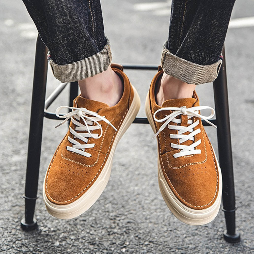 CALORA_ Brixton | Low-Top Casual Sneakers