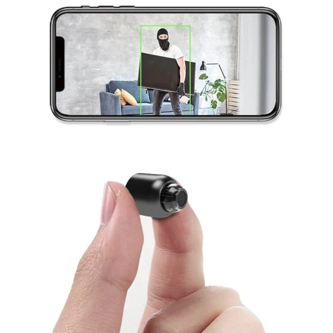 CALORA_ CaptureX | Mini WiFi Beveiligingscamera met Nachtzicht