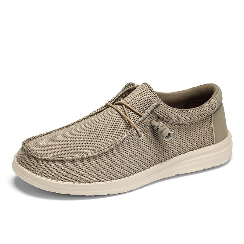 CALORA_ Casual Canvas Schoenen voor Mannen – Comfortabele Uniek Design