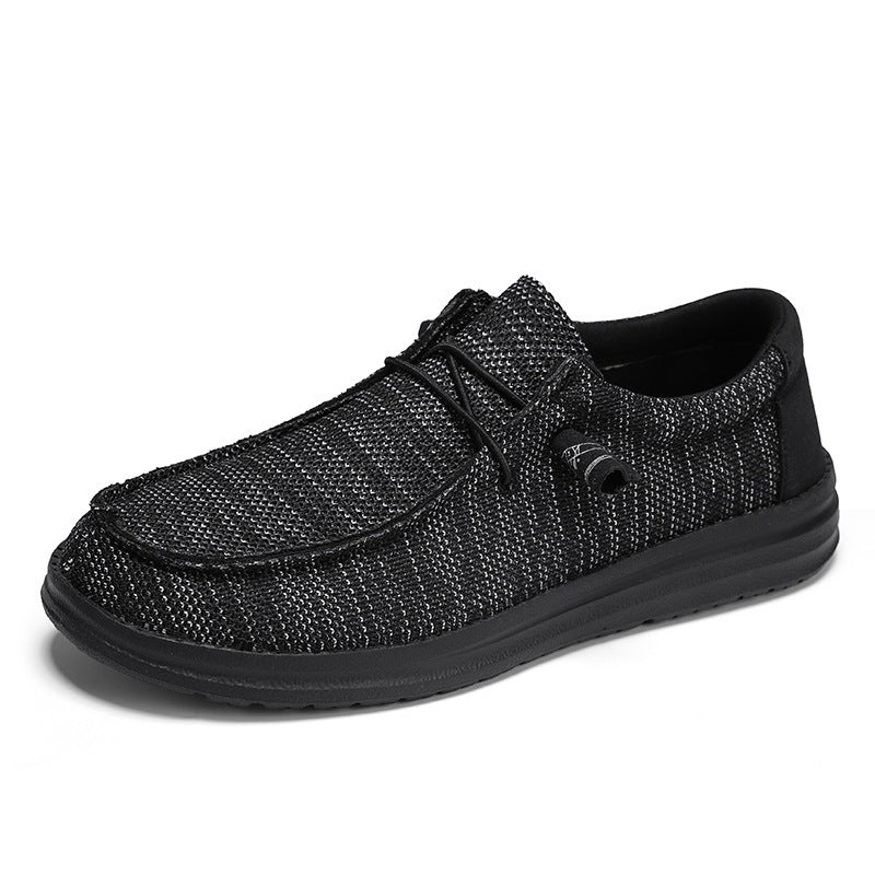 CALORA_ Casual Canvas Schoenen voor Mannen – Comfortabele Uniek Design