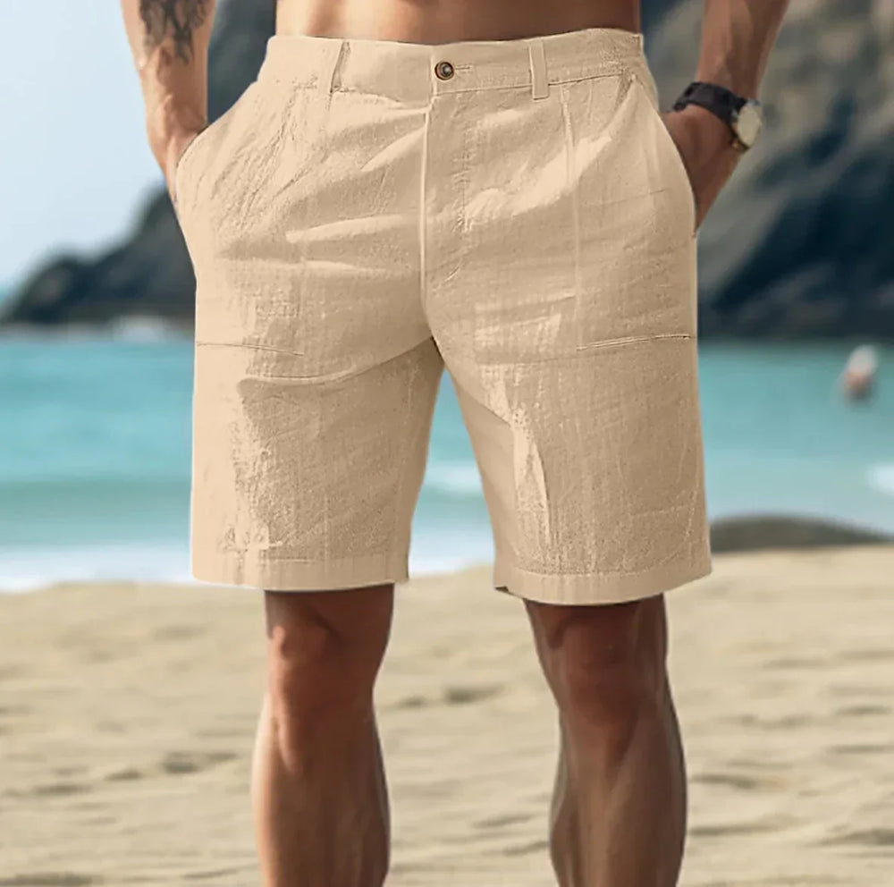 CALORA_ Casual Heren Korte Broek Shorts voor Ontspannen Zomerdagen