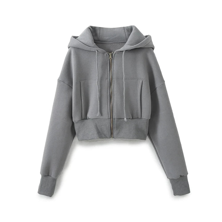 CALORA_ Casual Vrouwen Bomberjas en Broek Joggingspak Set