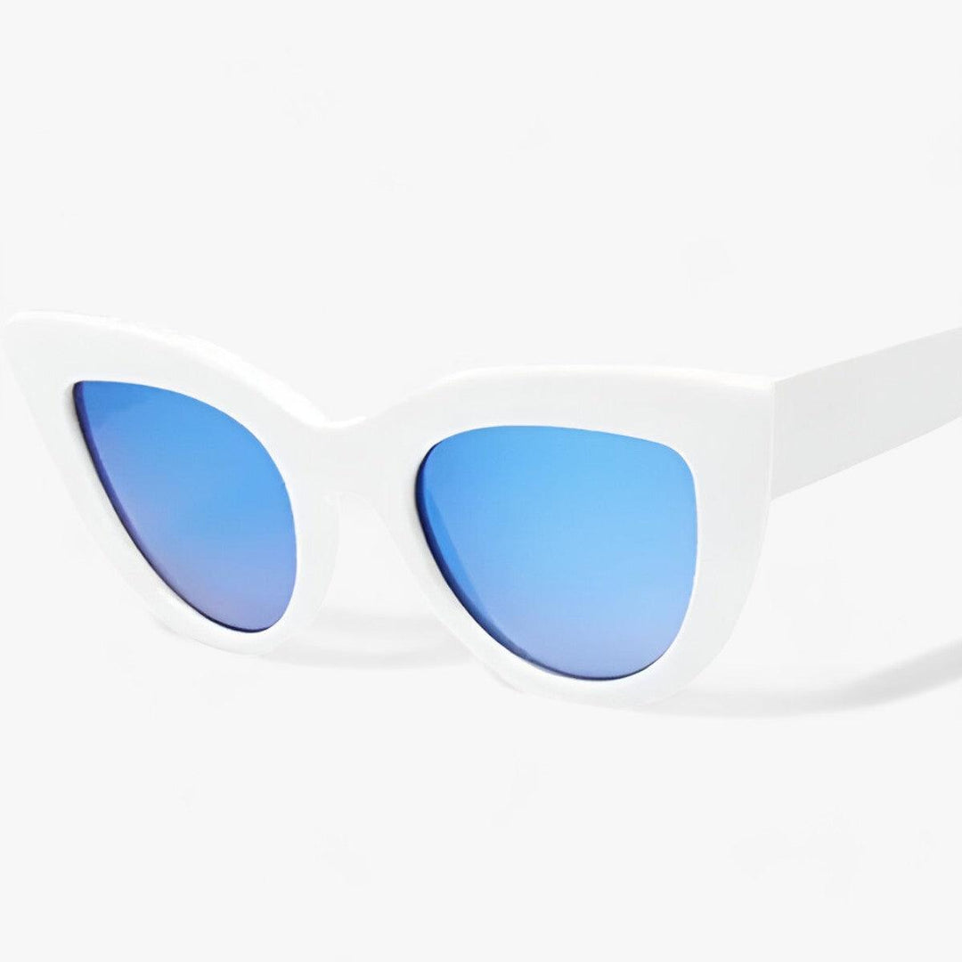 CALORA_ Cat Eye Zonnebril | Vintage Luxe Designer met UV400 Bescherming