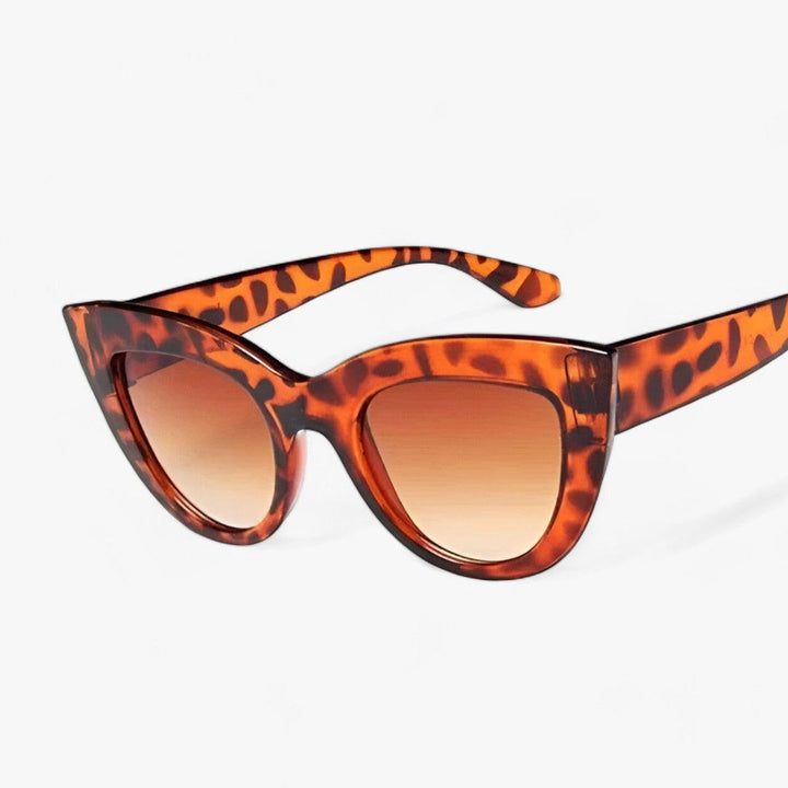 CALORA_ Cat Eye Zonnebril | Vintage Luxe Designer met UV400 Bescherming