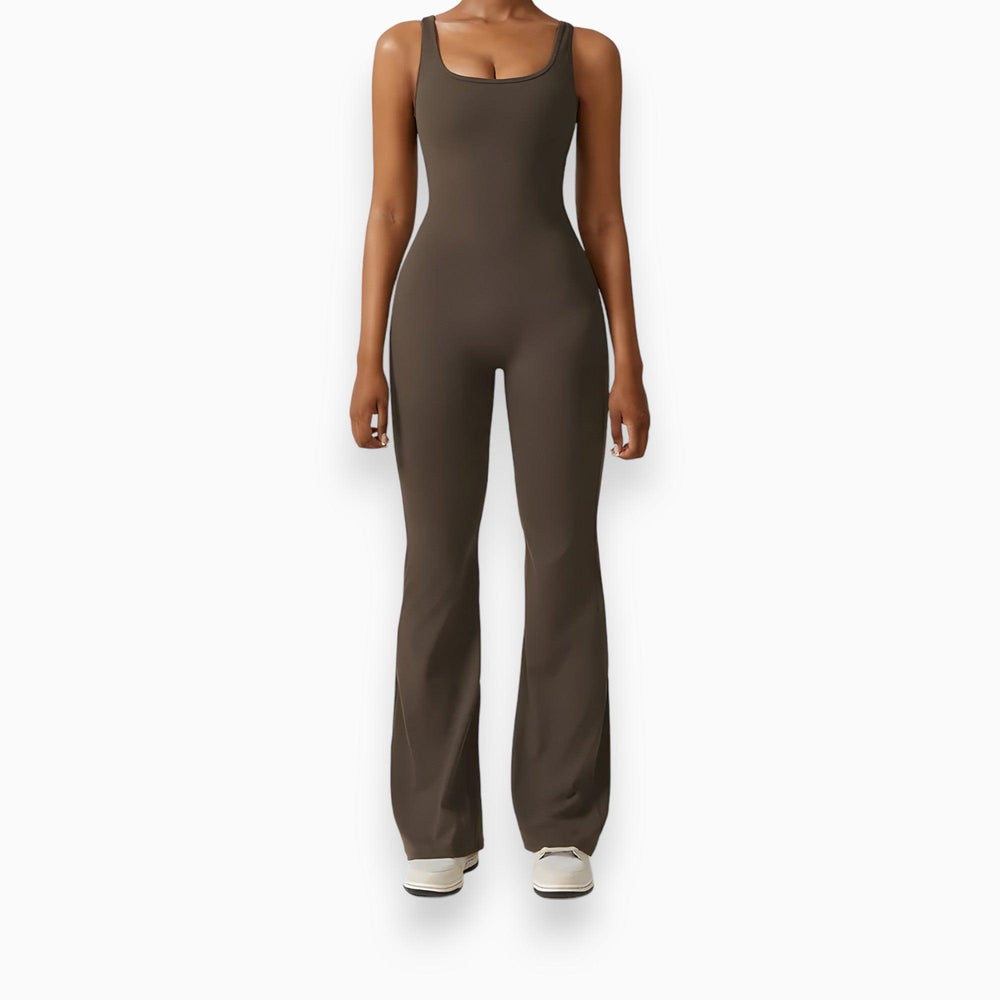 CALORA_ Chique Strakke Jumpsuit