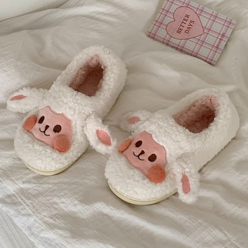 CALORA_ ComflyFluffs | Fluffy Schattige Animal Pantoffels