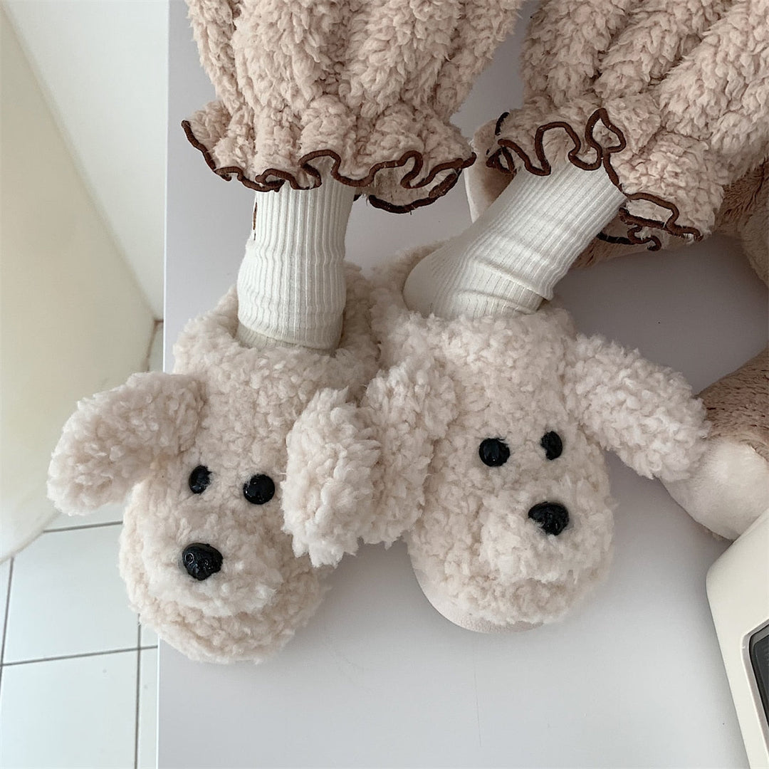 CALORA_ ComflyFluffs | Fluffy Schattige Animal Pantoffels
