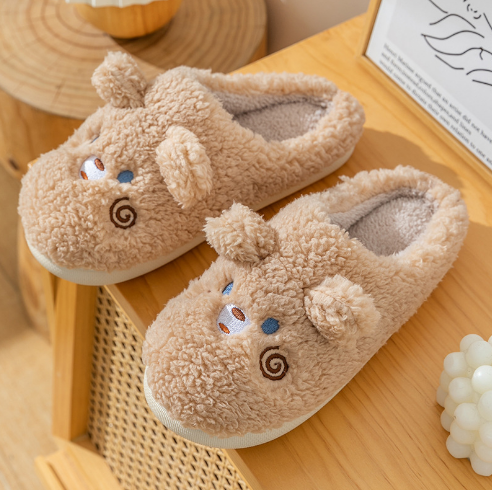 CALORA_ ComflyFluffs | Fluffy Schattige Animal Pantoffels