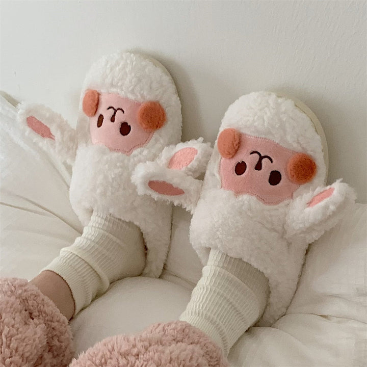 CALORA_ ComflyFluffs | Fluffy Schattige Animal Pantoffels