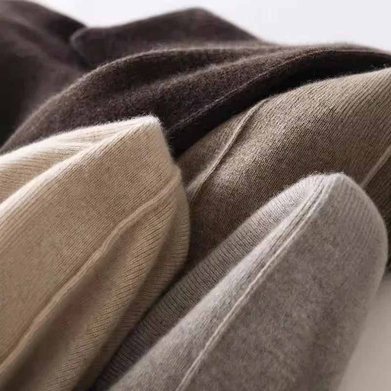 CALORA_ Comfortabele Wijde Sweatpants van Zachte Stof voor Thuis