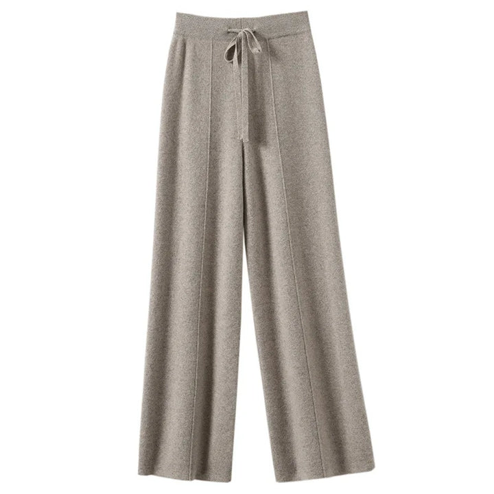 CALORA_ Comfortabele Wijde Sweatpants van Zachte Stof voor Thuis