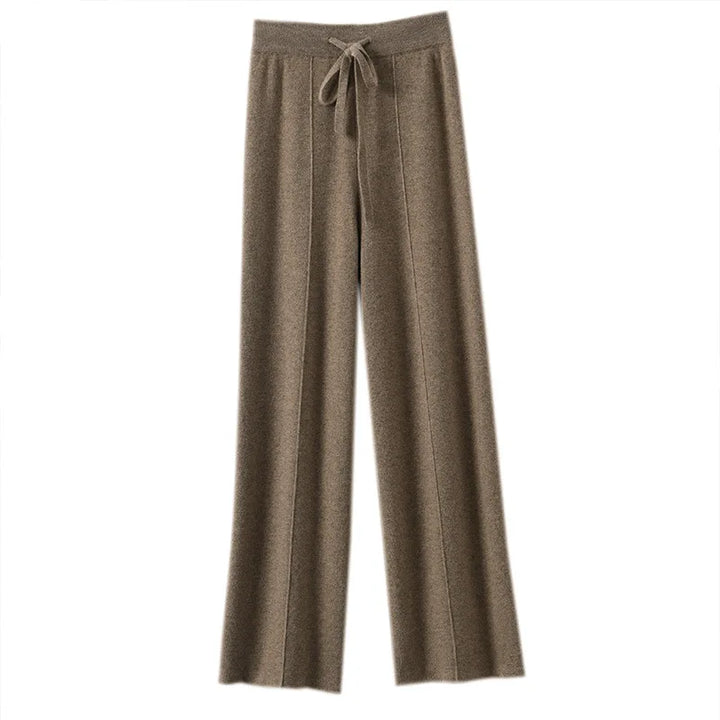 CALORA_ Comfortabele Wijde Sweatpants van Zachte Stof voor Thuis