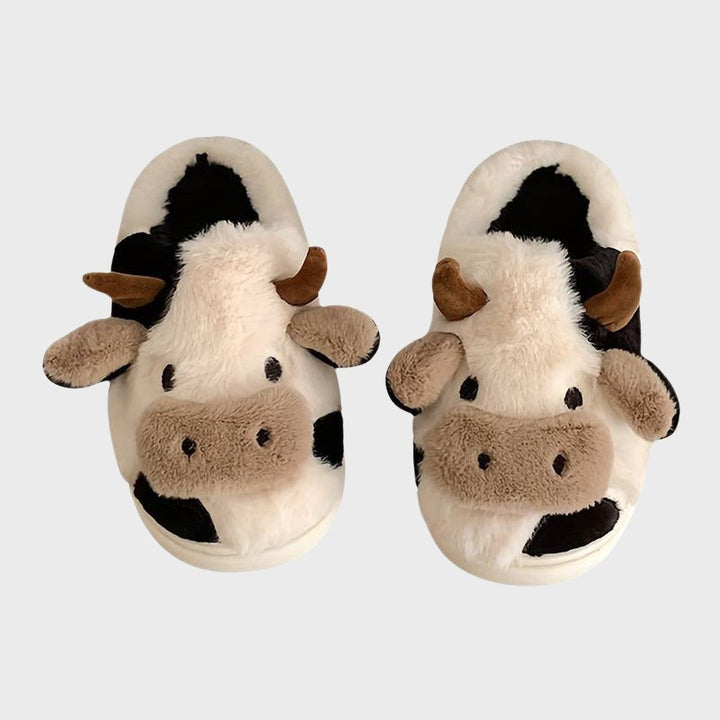CALORA_ ComfyCows | Warme Koeien Pantoffels