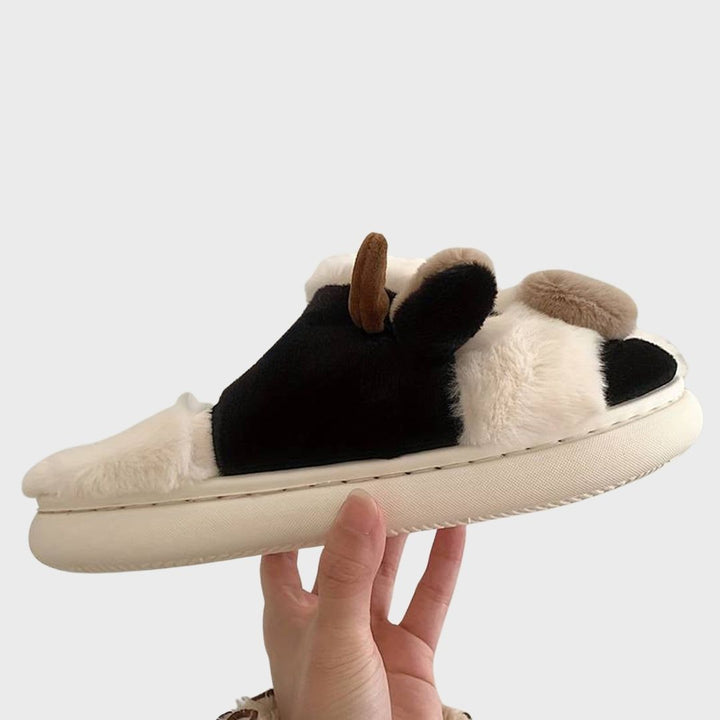 CALORA_ ComfyCows | Warme Koeien Pantoffels
