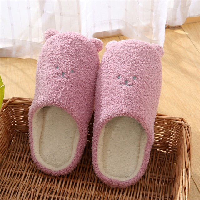 CALORA_ ComfyFluffs | Pluizige Beer Pantoffels