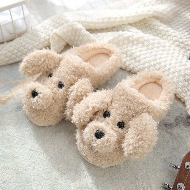 CALORA_ ComfyFluffs | Pluizige Beer Pantoffels