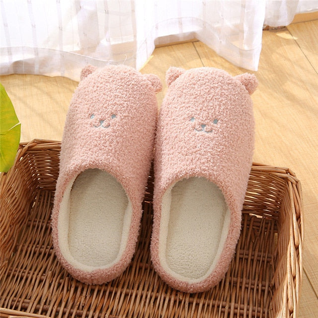 CALORA_ ComfyFluffs | Pluizige Beer Pantoffels