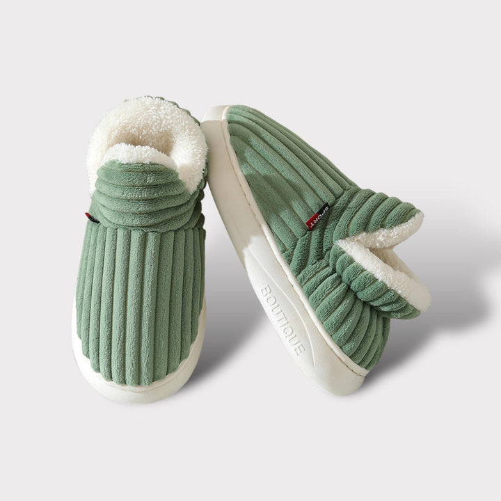 CALORA_ Comfyfluffs | Comfortabele warme pantoffels voor dames