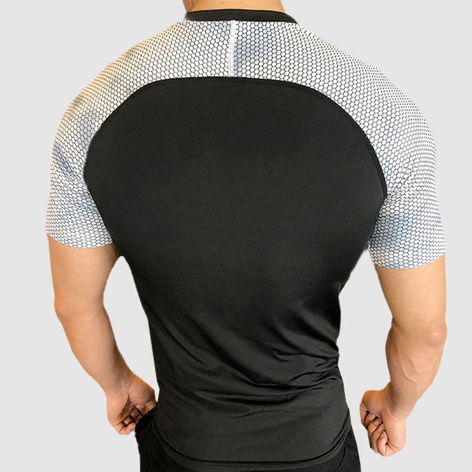 CALORA_ Compressie Gym Shirt voor Maximale Prestaties en Ademend Comfort