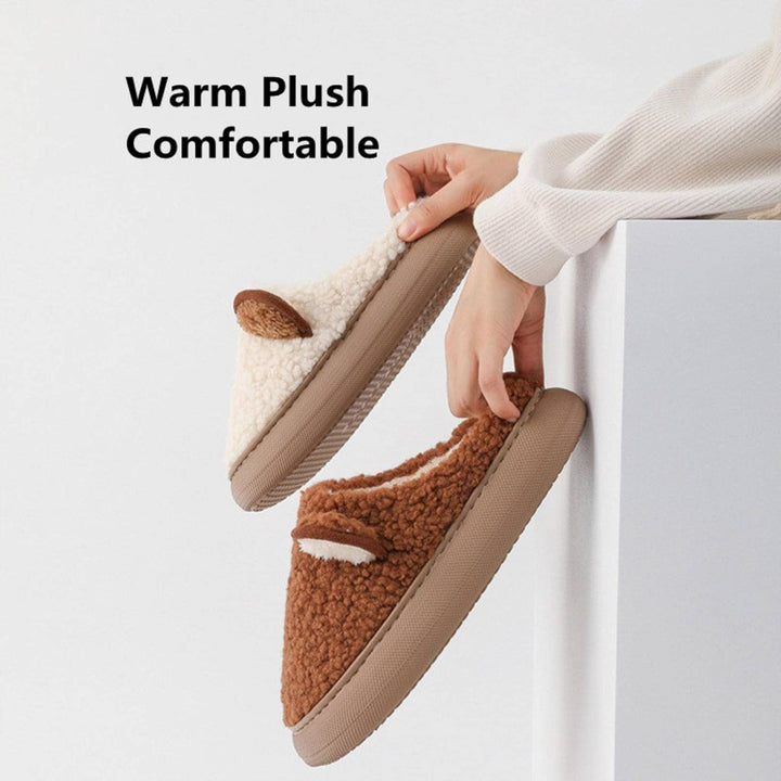 CALORA_ Cosyfluffs | Heerlijk warme teddy Pantoffels