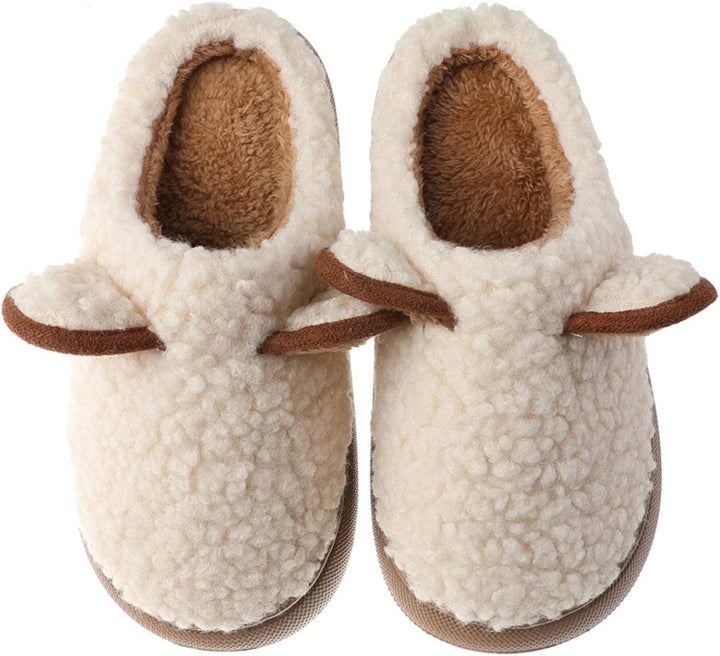 CALORA_ Cosyfluffs | Heerlijk warme teddy Pantoffels