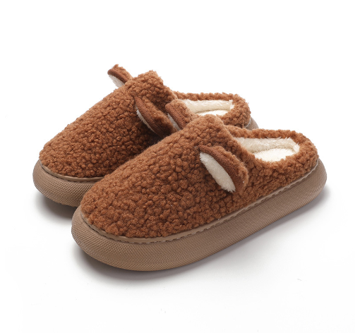 CALORA_ Cosyfluffs | Heerlijk warme teddy Pantoffels