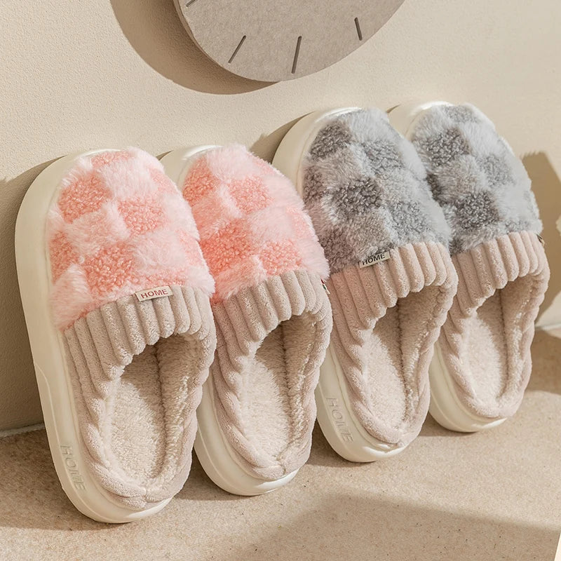 CALORA_ Cosyfluffs | Zachte & Warme Pluche Pantoffels