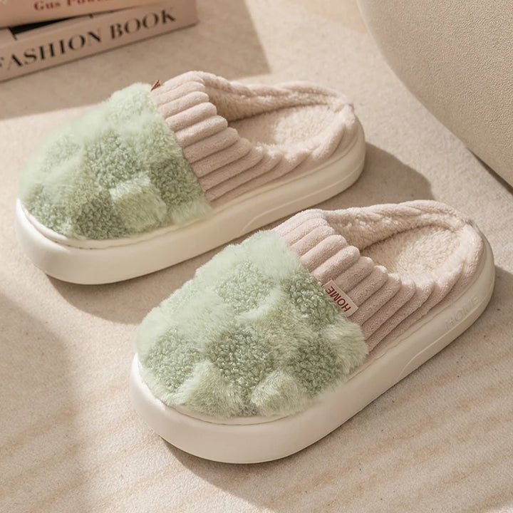 CALORA_ Cosyfluffs | Zachte & Warme Pluche Pantoffels