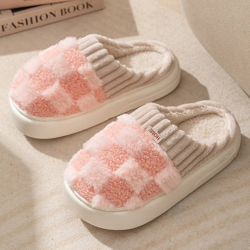 CALORA_ Cosyfluffs | Zachte & Warme Pluche Pantoffels