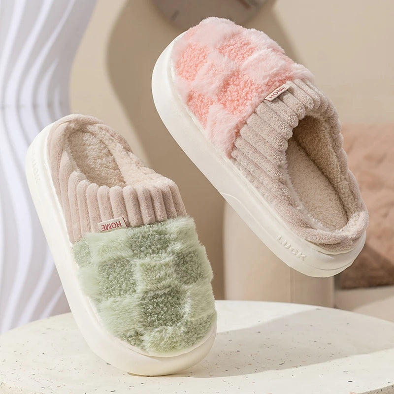 CALORA_ Cosyfluffs | Zachte & Warme Pluche Pantoffels