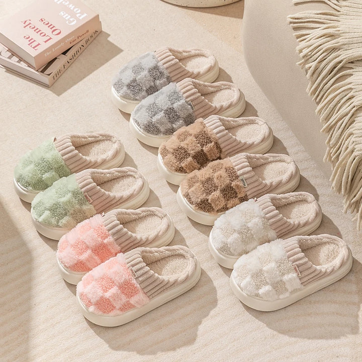 CALORA_ Cosyfluffs | Zachte & Warme Pluche Pantoffels