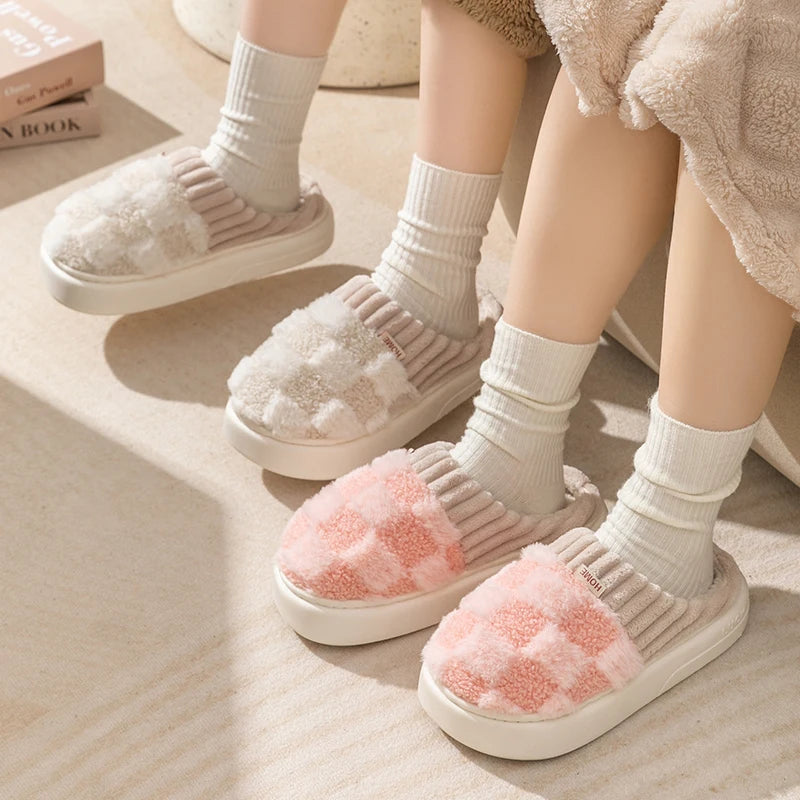 CALORA_ Cosyfluffs | Zachte & Warme Pluche Pantoffels