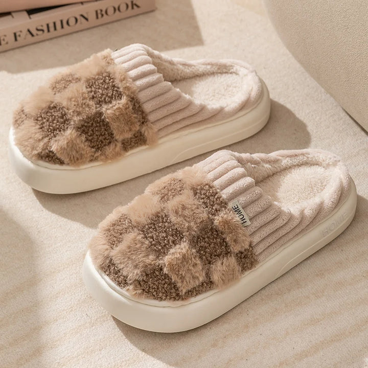 CALORA_ Cosyfluffs | Zachte & Warme Pluche Pantoffels