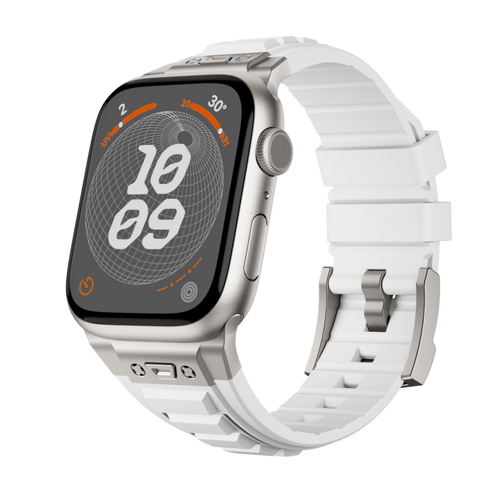 CALORA_ DZ003 Tactische Siliconen Band Voor Apple Watch Met Hoog Comfort