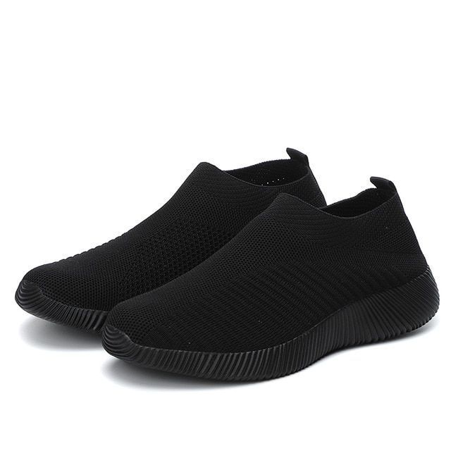 CALORA_ Dames Ademende Crystal Instappers voor Wandelen en Comfort