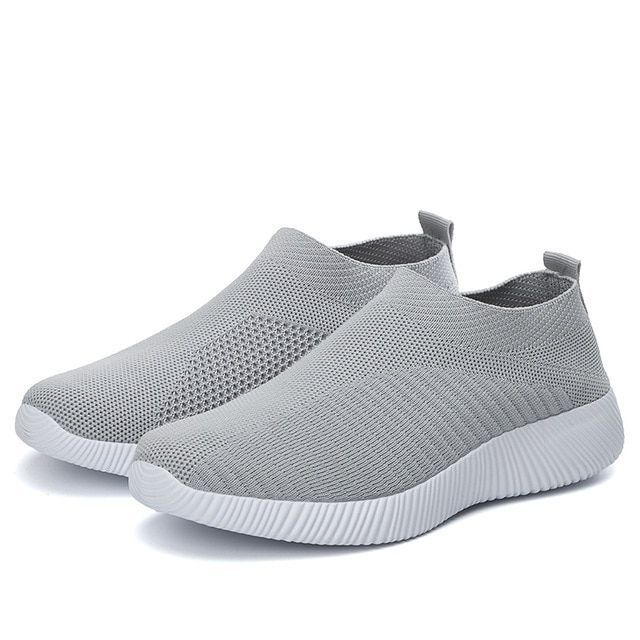 CALORA_ Dames Ademende Crystal Instappers voor Wandelen en Comfort