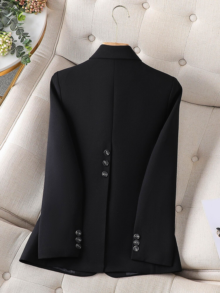 CALORA_ Dames Blazer met Tailored Fit en Enkele Knoop voor Formele Kleding