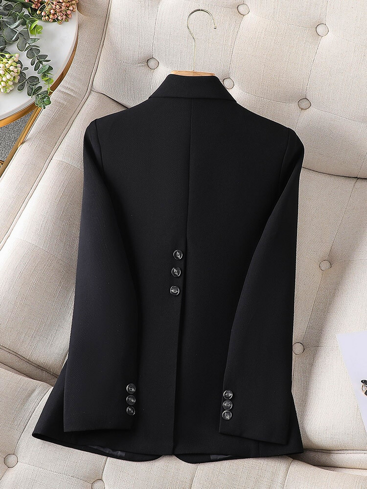 CALORA_ Dames Blazer met Tailored Fit en Enkele Knoop voor Formele Kleding