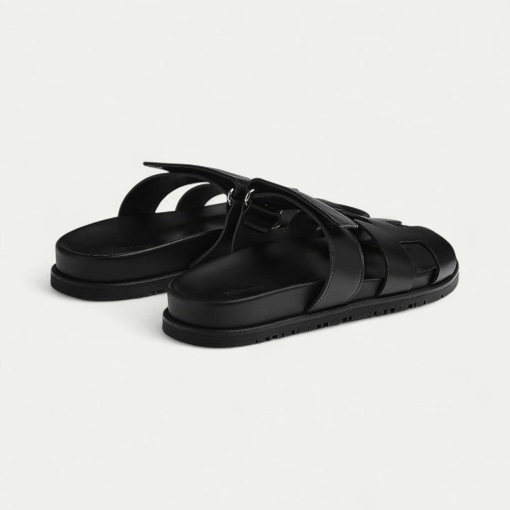 CALORA_ Dames Slide Sandalen met Moderne Sleek Uitsnijdingen en Comfort