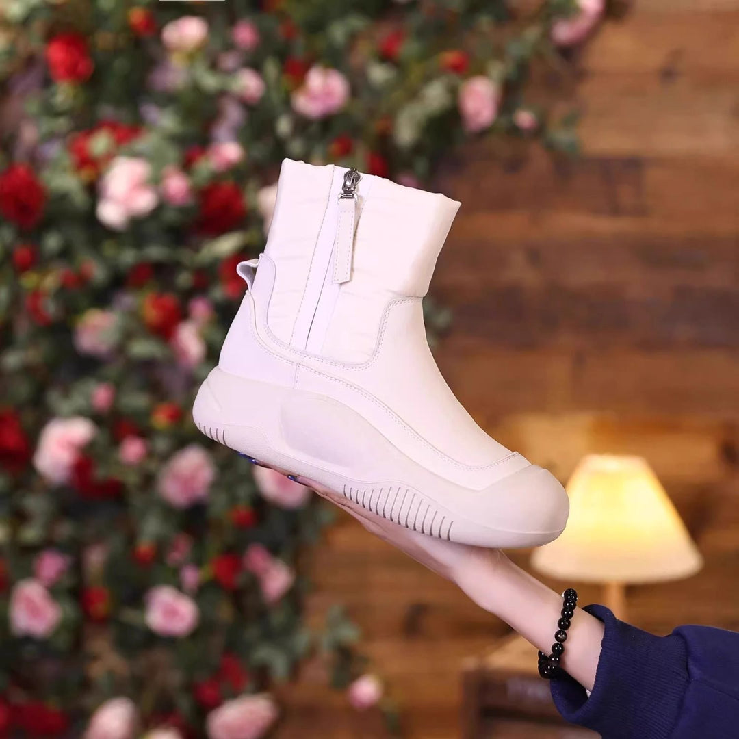 CALORA_ Dames Waterdichte Winter Snowboots met Dikke Zool