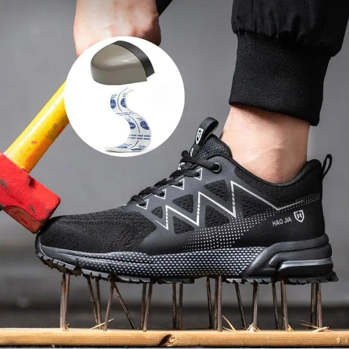 CALORA_ Destructor N392 | Stijlvolle Veiligheidswerkschoenen met Stalen Neus