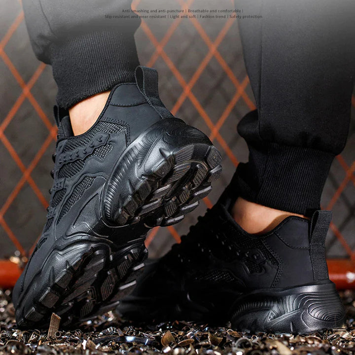 CALORA_ Destructor | Stalen Neus Werkschoenen Voor Heren - Veiligheidssneakers