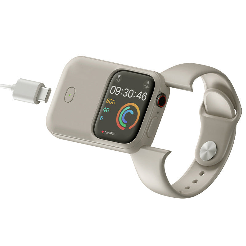 CALORA_ Draadloze Apple Watch-Powerbank voor Gemakkelijk Opladen