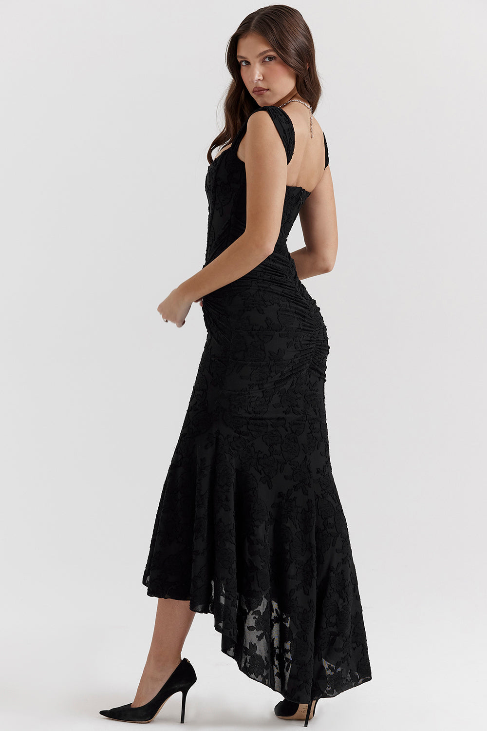 CALORA_ Elegant Getailleerde Taillejurk Voor Feest En Avondjes Uit