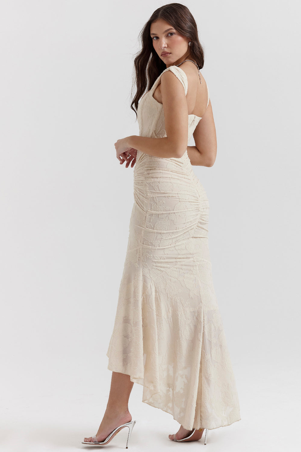 CALORA_ Elegant Getailleerde Taillejurk Voor Feest En Avondjes Uit