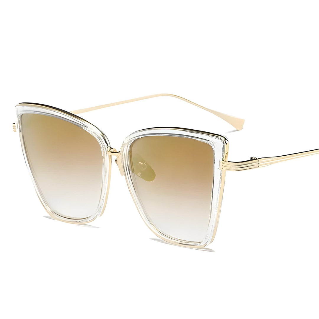 CALORA_ Elegante Acetaat Bril met Polycarbonaatlenzen