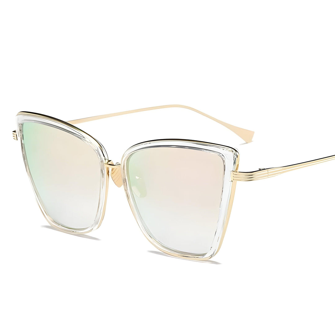 CALORA_ Elegante Acetaat Bril met Polycarbonaatlenzen