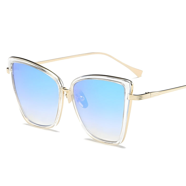 CALORA_ Elegante Acetaat Bril met Polycarbonaatlenzen