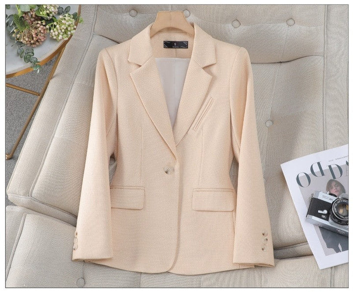 CALORA_ Elegante Blazer voor Vrouwen met Knopsluiting en Stijlvol Design