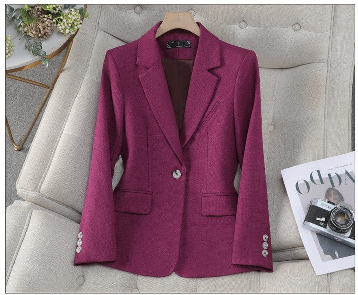 CALORA_ Elegante Blazer voor Vrouwen met Knopsluiting en Stijlvol Design